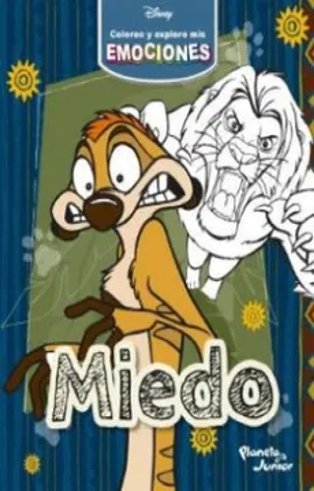 Coloreo y exploro mis emociones: Miedo