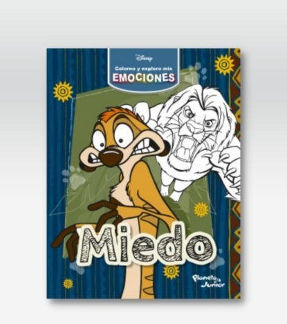 Coloreo y exploro mis emociones: Miedo