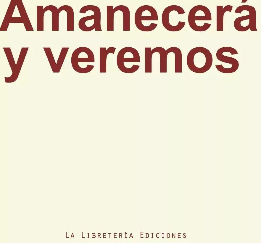 Tote bag Amanecerá y veremos